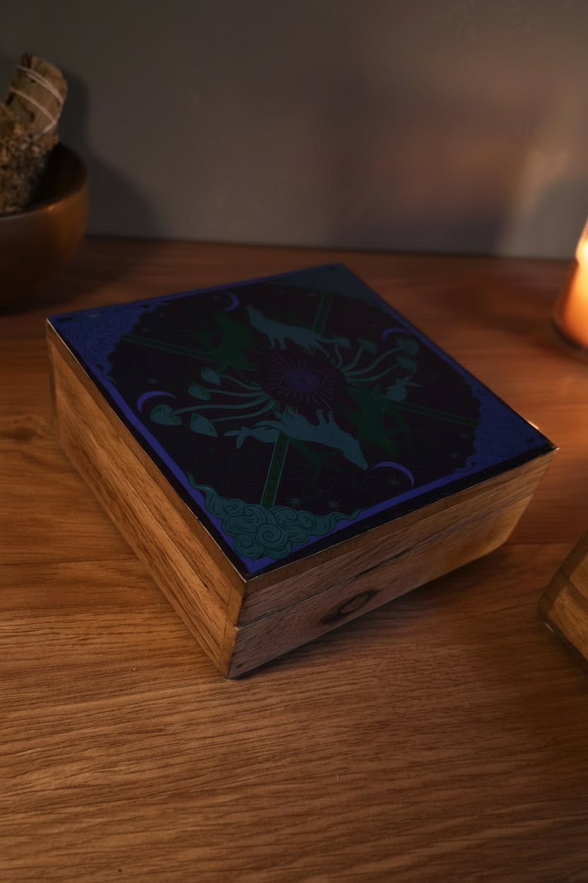 Caja decorativa Noctiloba - M