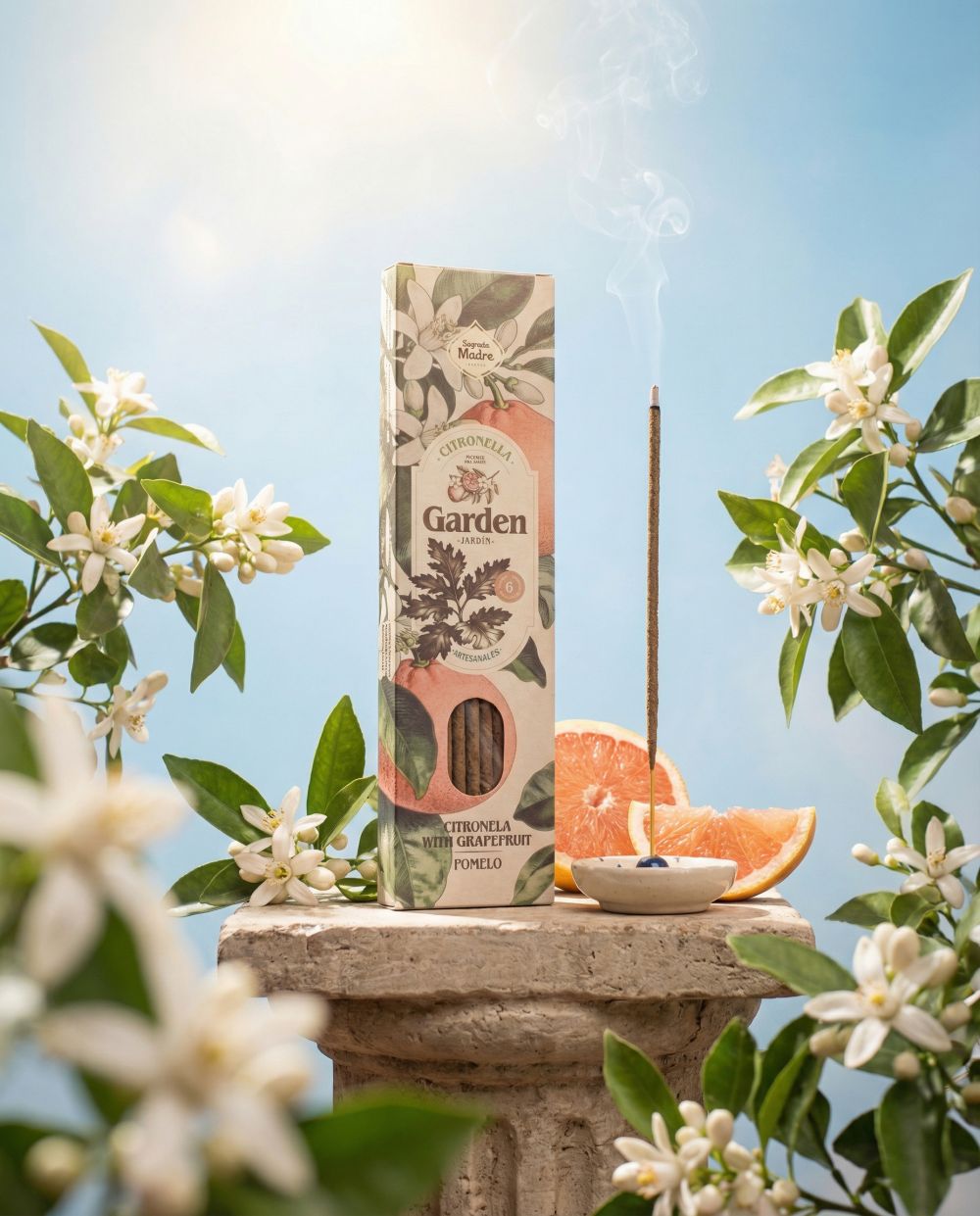 Incienso Citronela y Pomelo