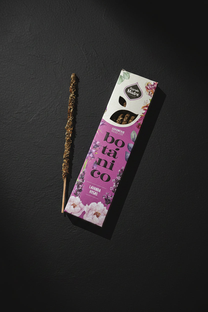 Incienso Botánico Rosa y Lavanda