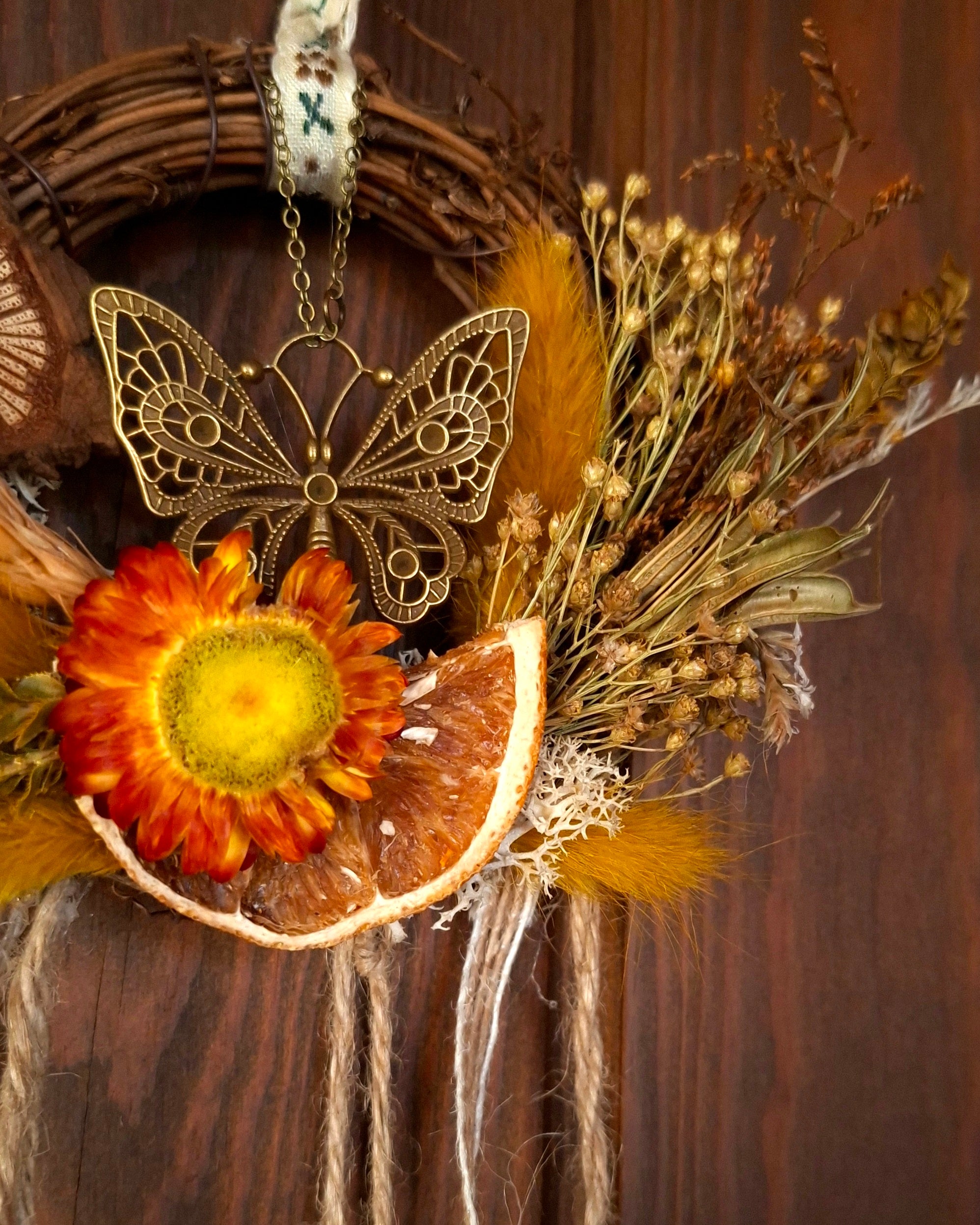 Campanas Mariposa Naranja