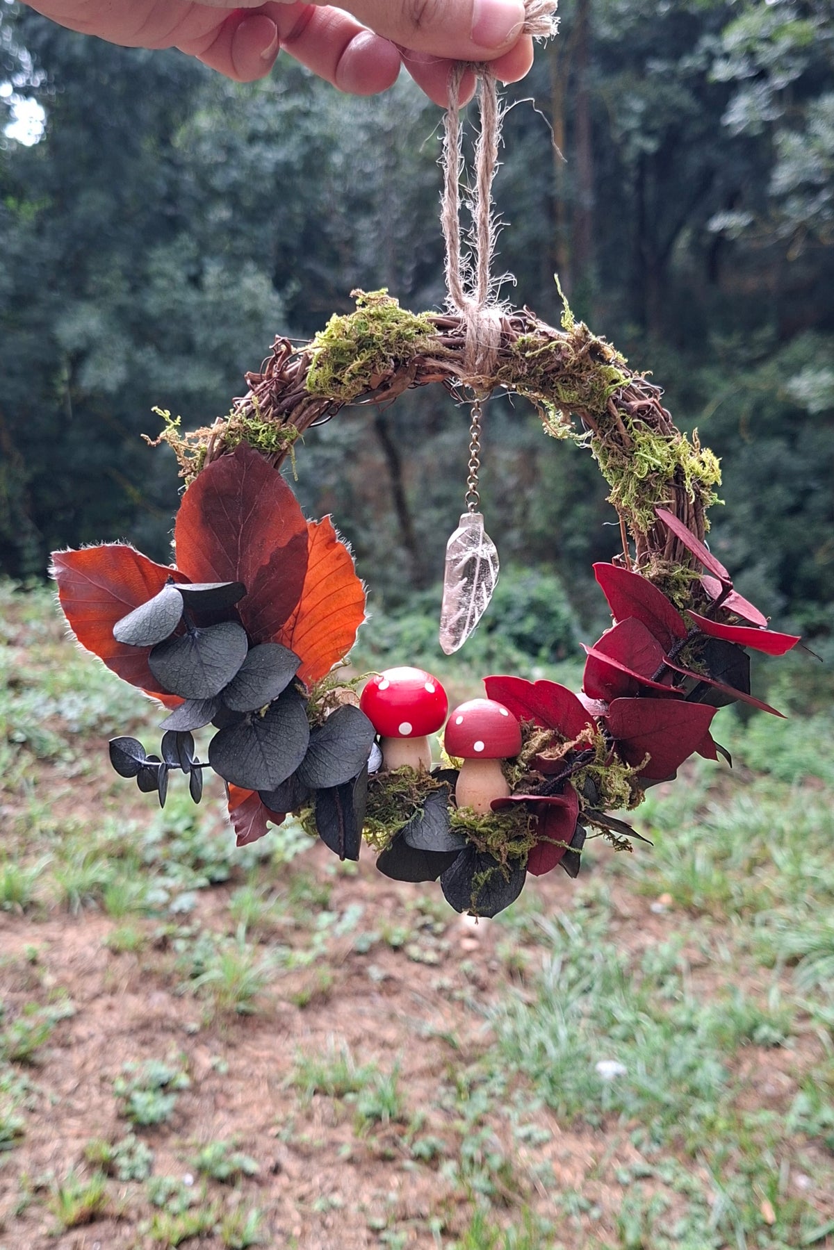 Corona Setas de Otoño