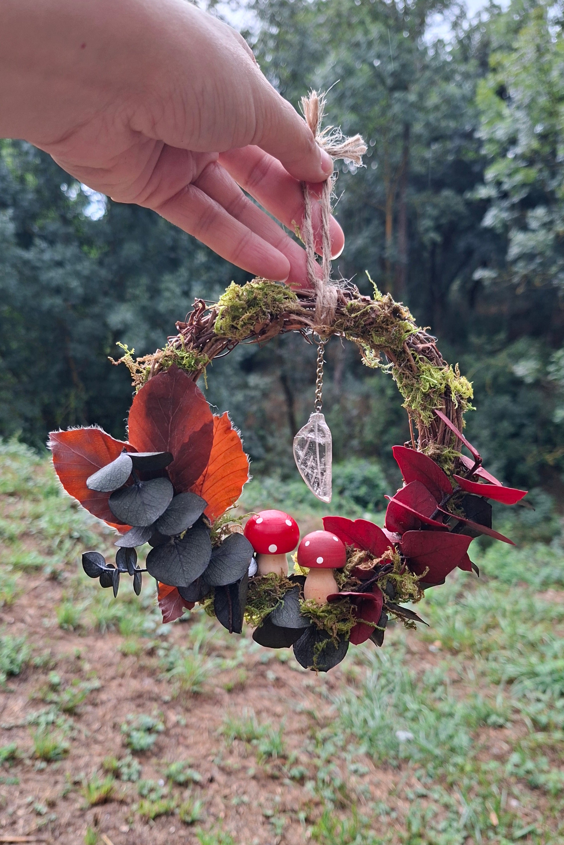 Corona Setas de Otoño