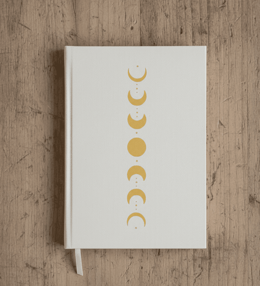 Cuaderno Terciopelo Fase Lunar
