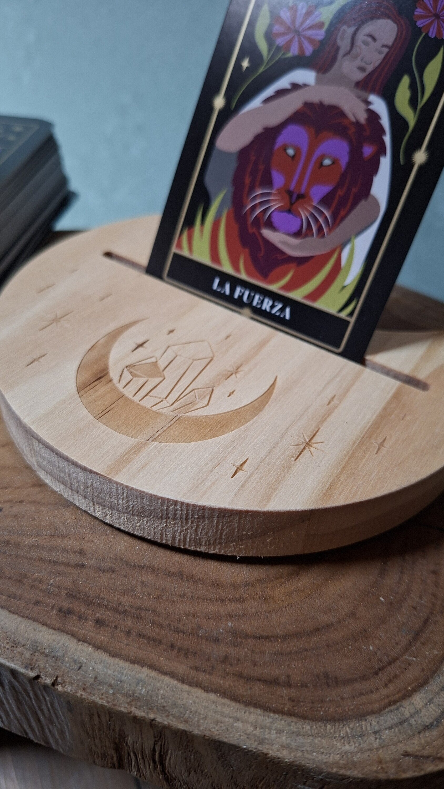 Soporte Cartas Luna
