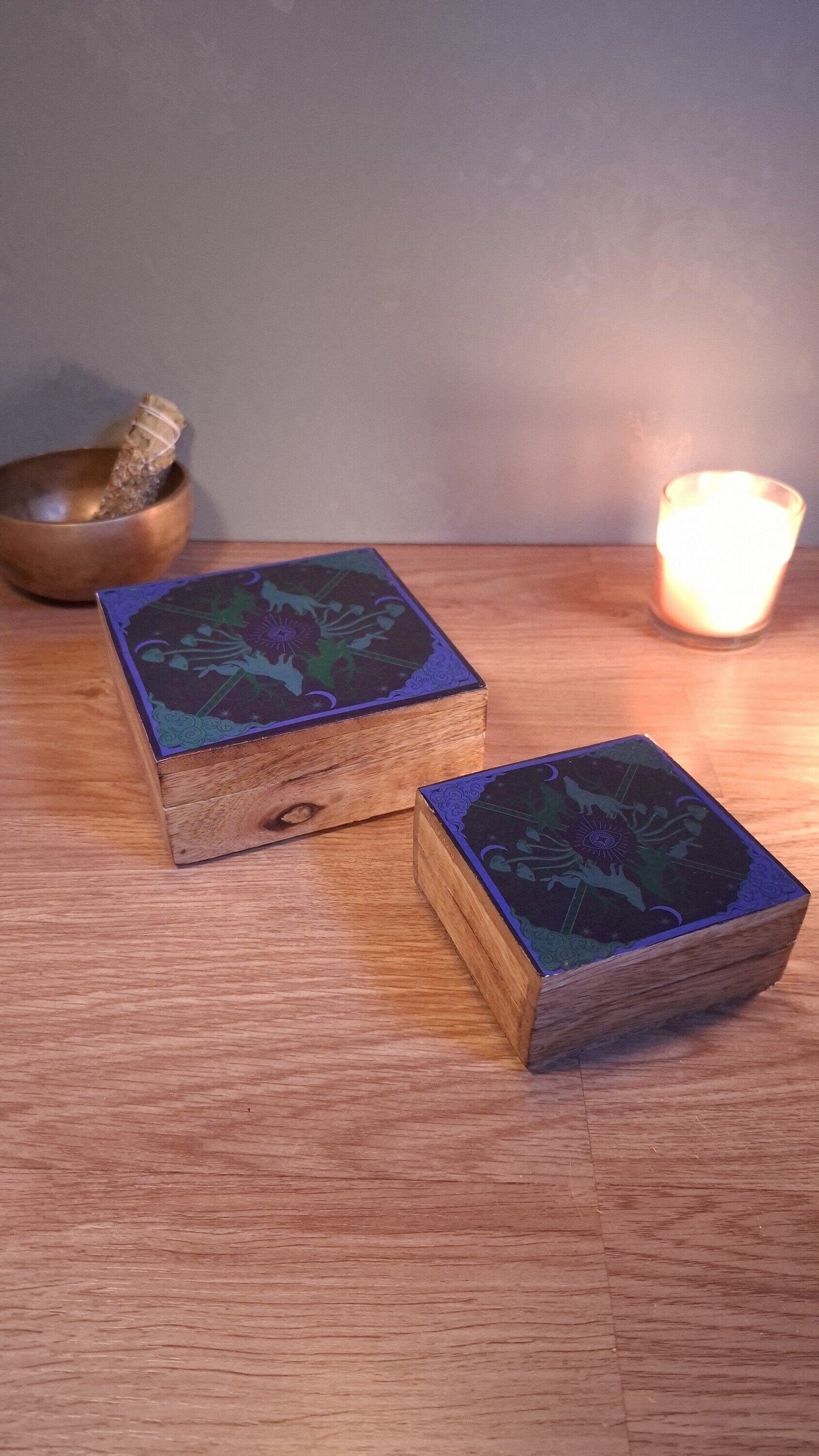 Caja decorativa Noctiloba - S