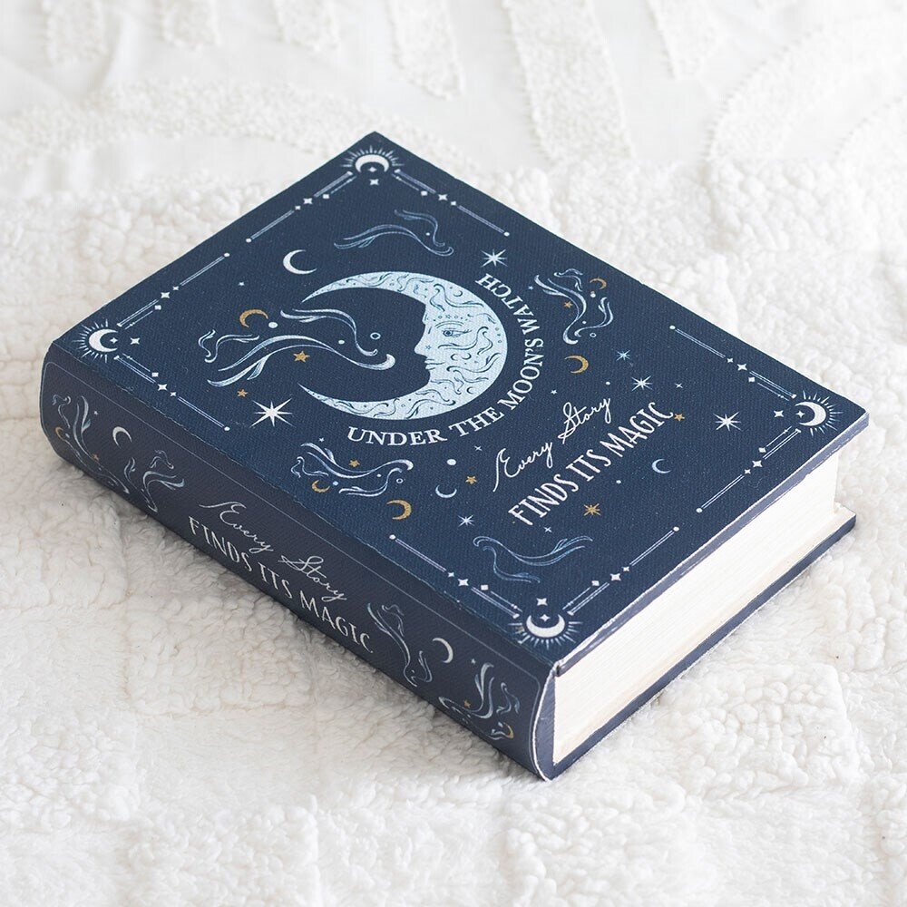 Caja Libro Luna Azul