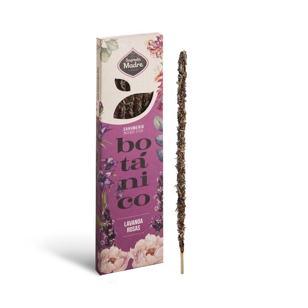 Incienso Botánico Rosa y Lavanda