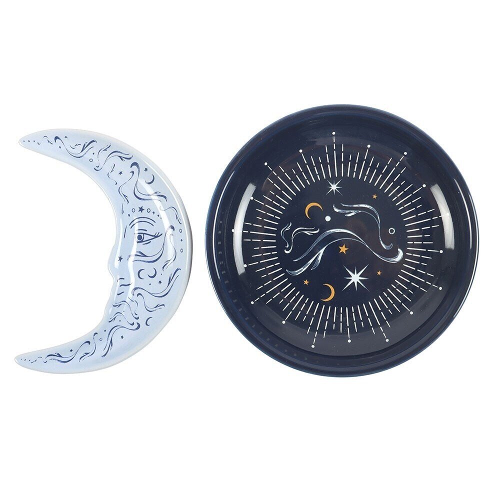 Plato de céramica Doble Luna