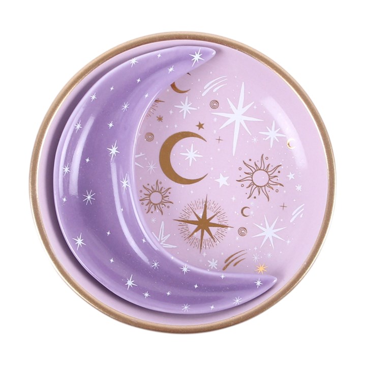 Plato Cielo Morado
