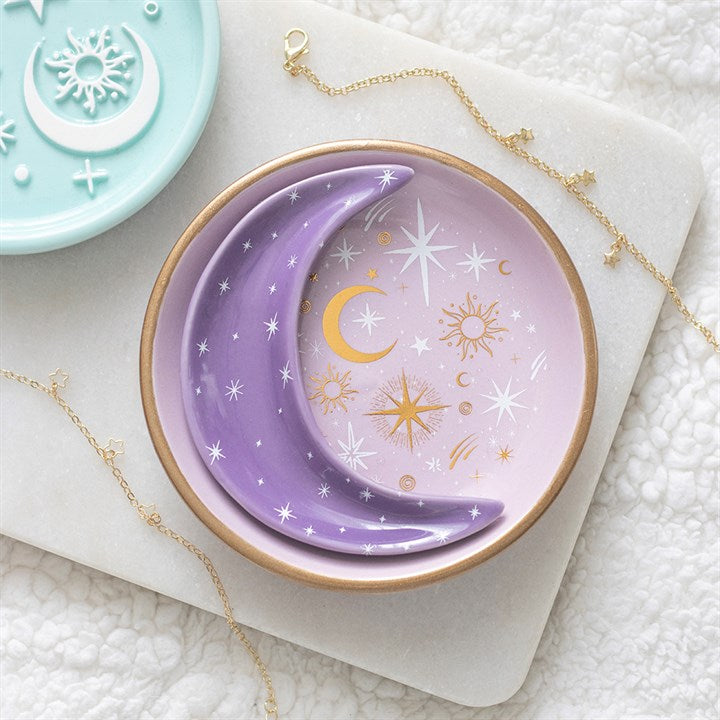 Plato Cielo Morado