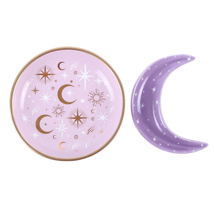 Plato Cielo Morado
