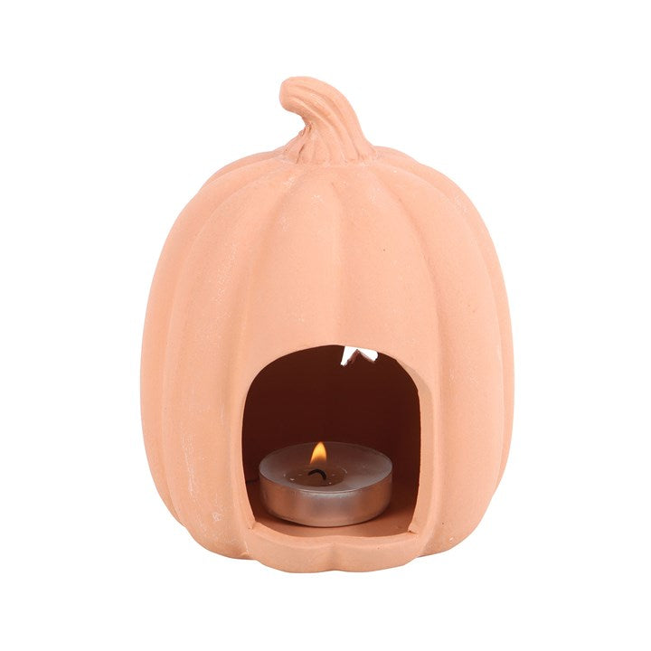 Portavela Calabaza Terracota