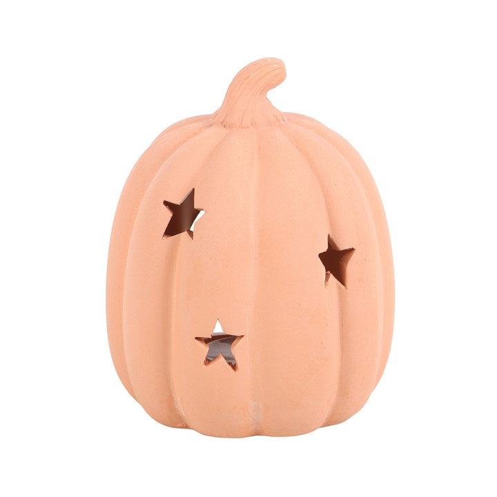 Portavela Calabaza Terracota