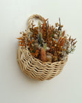 Decoración Mimbre y Flores