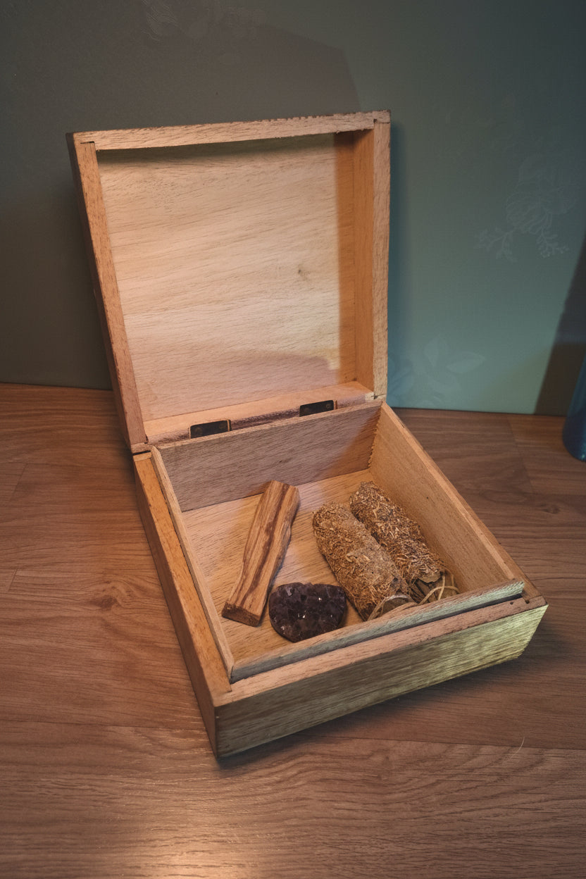 Caja decorativa Doble Naturaleza - L