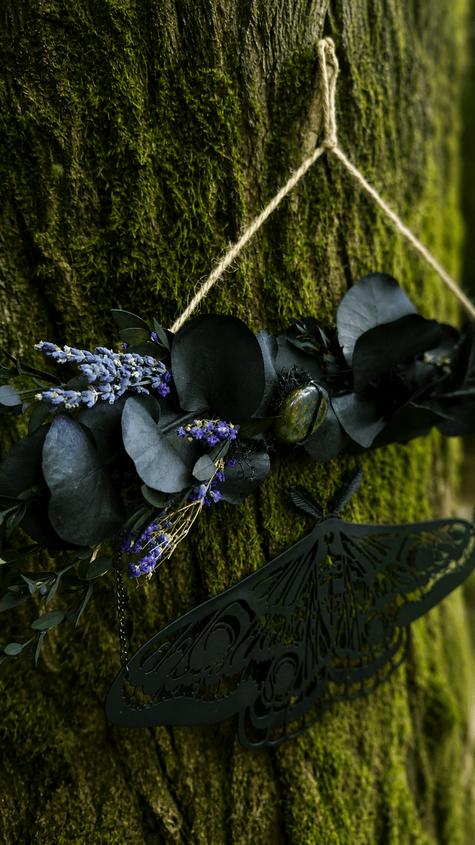 Decoración Botánica Polilla