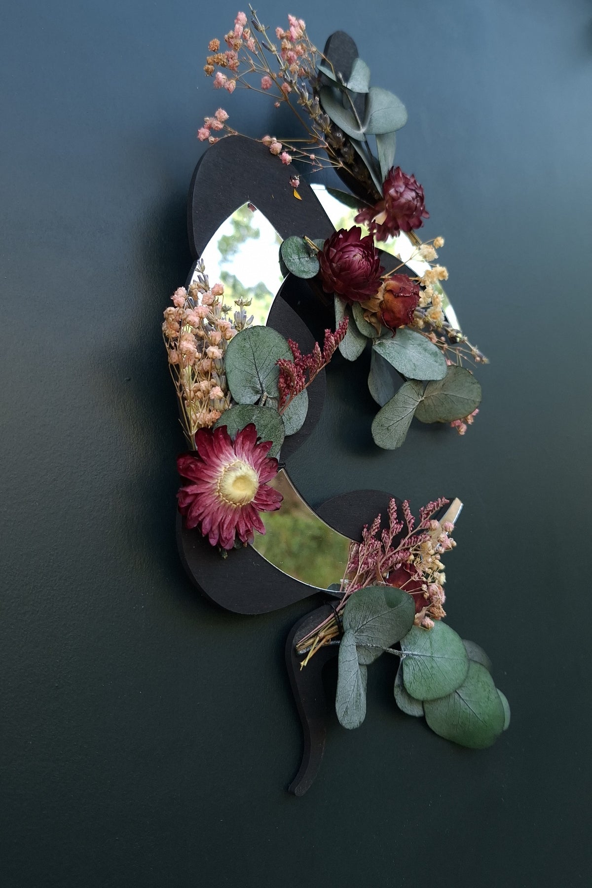 Espejo Serpiente en Flor