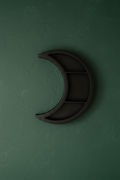 Estantería Altar Luna Negra - fondo verde oscuro