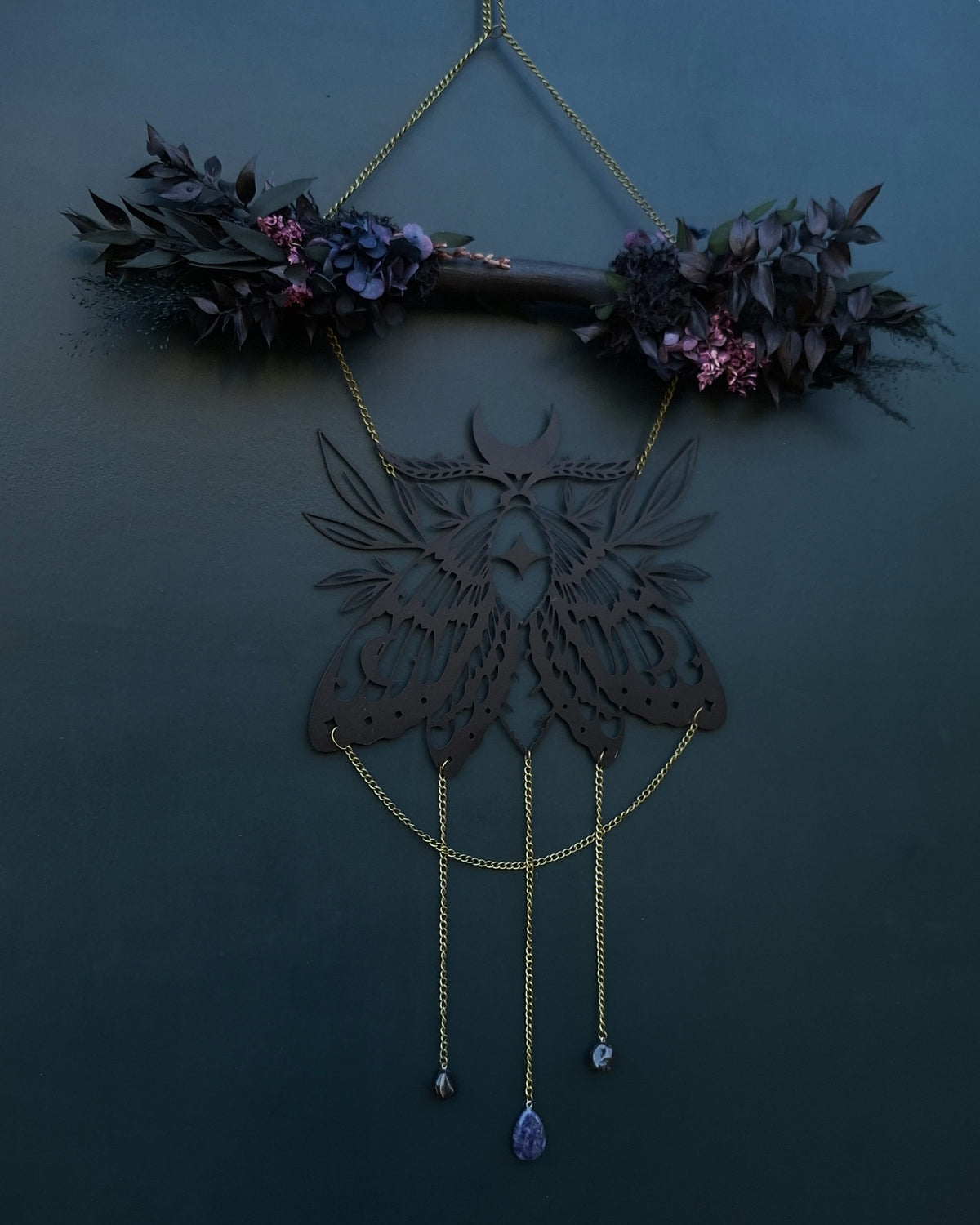 Decoración Polilla Oscura