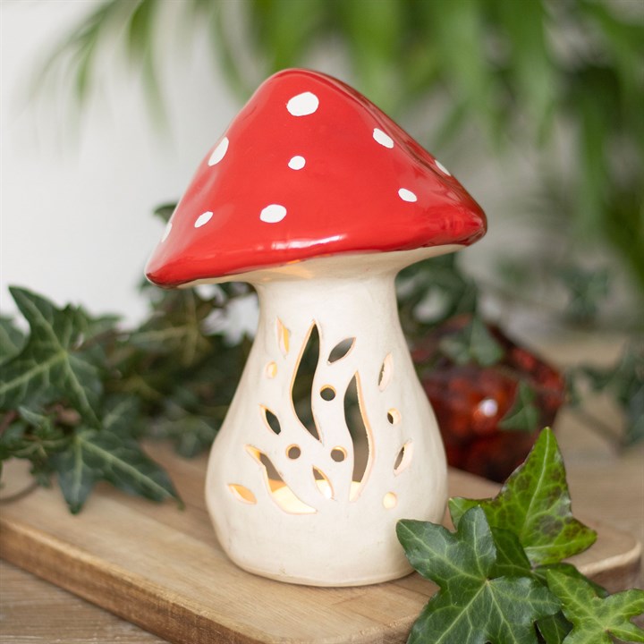 Portavelas Amanita